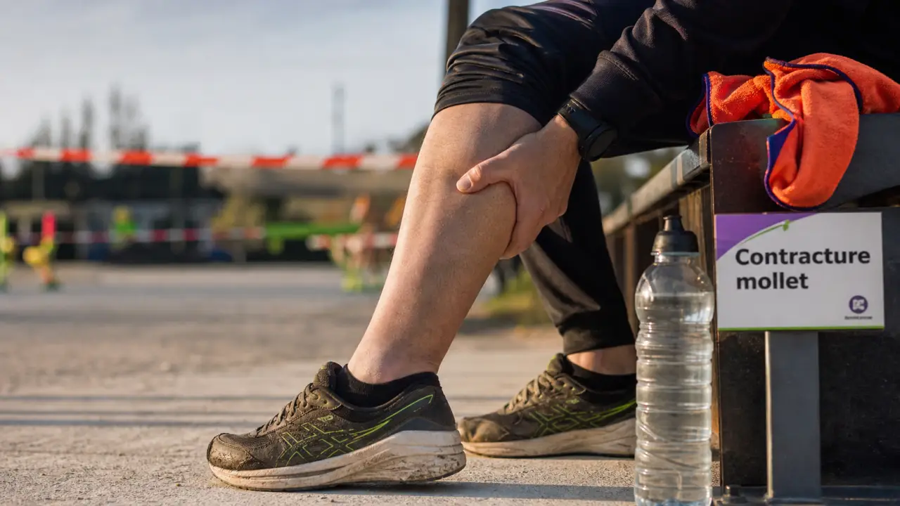 Contracture mollet : muscle dur et douleur à l’étirement