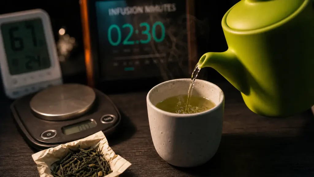 Maigrir the : thé vert en infusion, effets minceur