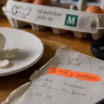 Protéine dans un oeuf : 6 à 8 g selon le calibre et la cuisson