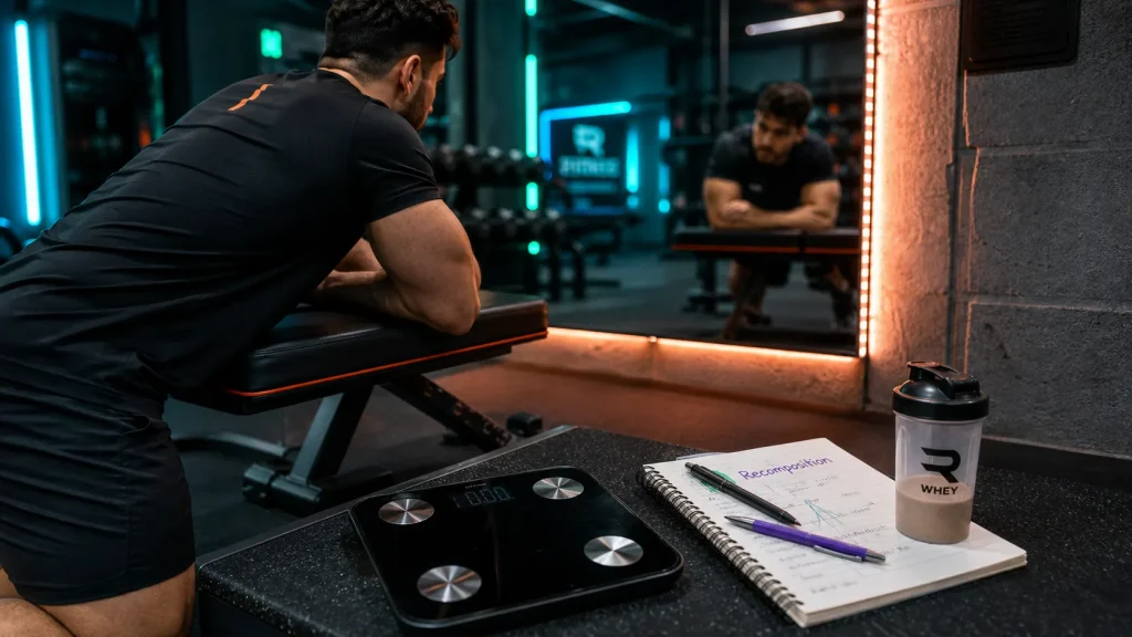 Recomposition corporelle : déficit 300 à 500 calories sans perdre le muscle