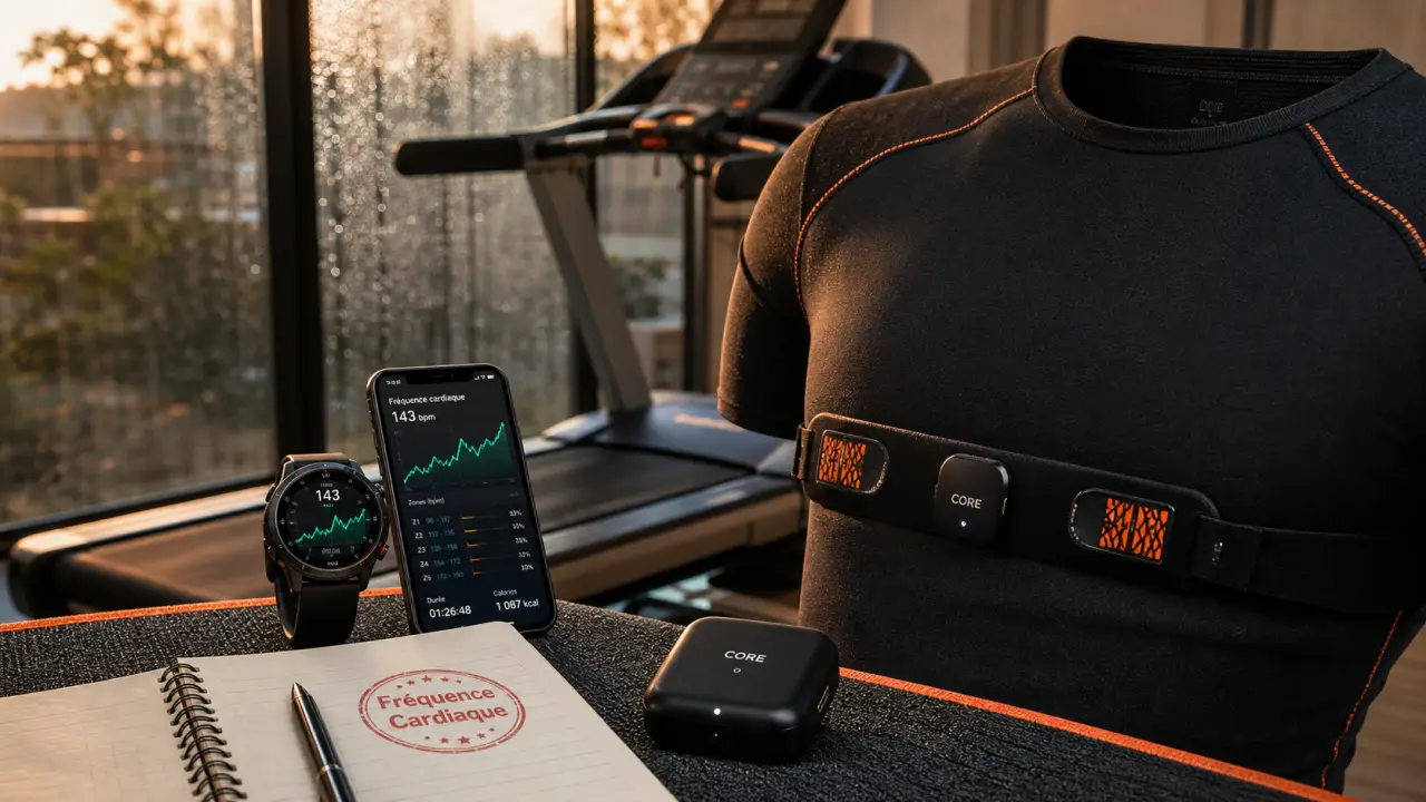Ceinture fréquence cardiaque : plus fiable, confortable et compatible