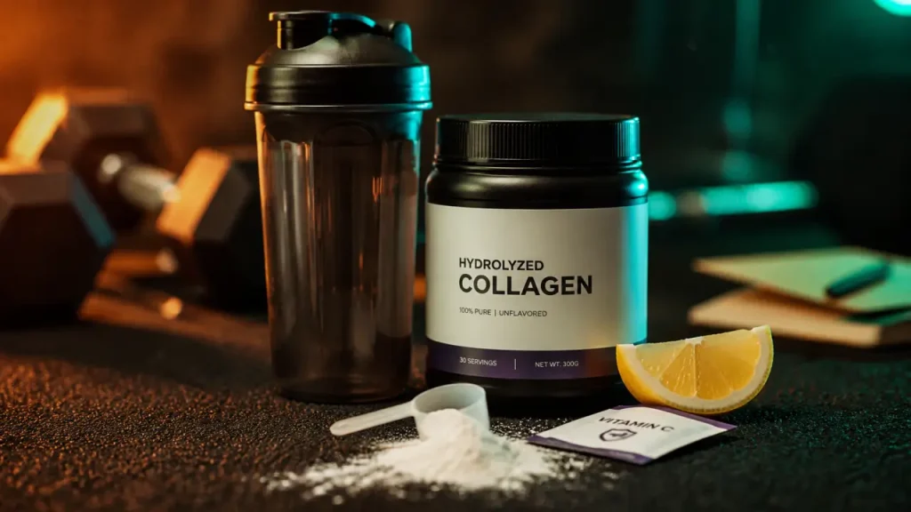 Quel collagène choisir pour le sport ? Peptides hydrolysés, vitamine C et labels à vérifier