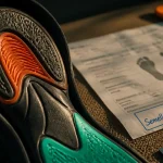 Semelle orthopédique sport dans chaussure de course : stabilité et amorti