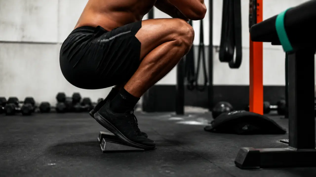 Squat talon surelevé sur cale : cheville ou compensation ?