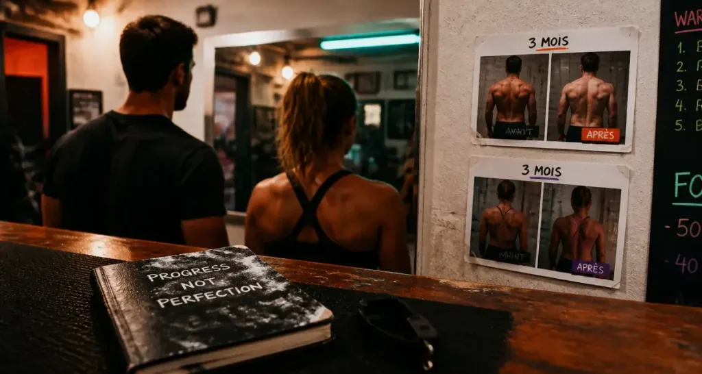 Musculation avant/après : résultats réels, délais de progression et erreurs à éviter