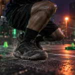 Préparation physique basket : réception contrôlée après saut