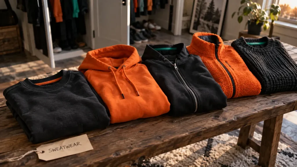 Sweatwear : le choix dépend de la coupe, de la matière et de l’usage