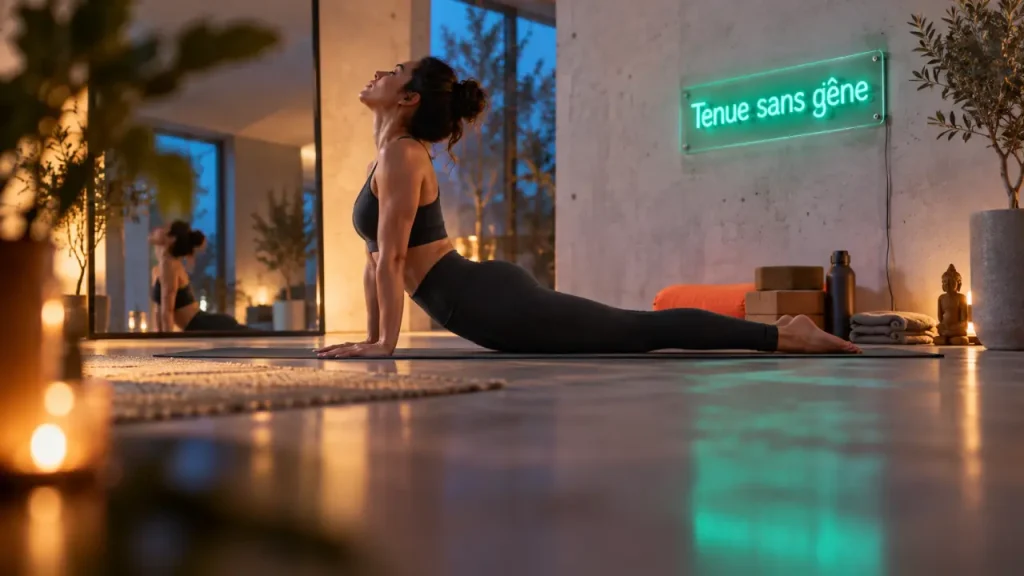 Le legging yoga accompagne chaque posture, à condition de choisir la bonne coupe
