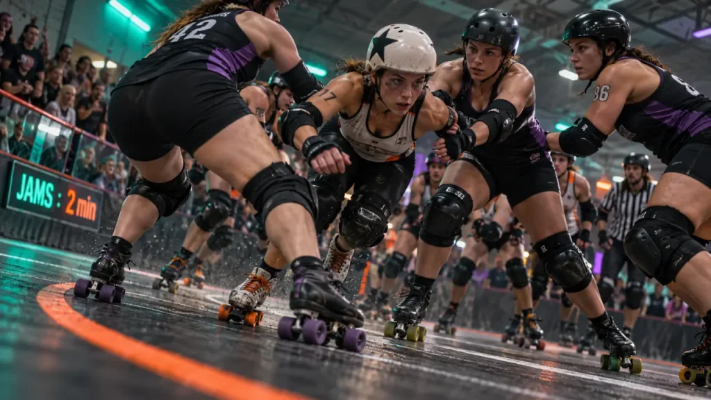Règles du roller derby : 2 minutes pour passer le pack et marquer