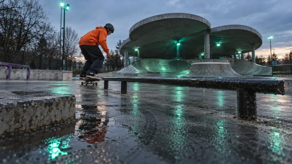 Skatepark de Capbreton : 2 200 m² pour le street et le bowl, avec des zones couvertes