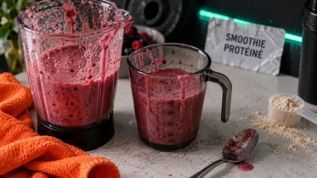 Smoothie protéiné pour le sport : 4 recettes adaptées à chaque objectif